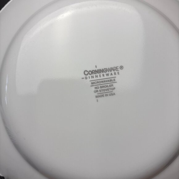 Corelle Palazzo Plumes Luncheon Salad Plates 8.5" - Picture 4 of 11